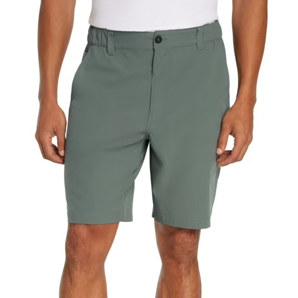 NWT Eddie Bauer Men's Flex Waist Tech Short XL Green